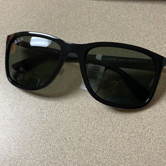 RAYBAN Polarized RB431359-P Sunglasses Unisex 58-19 NEW With Tags - Picture 7 of 10